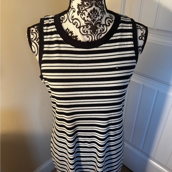 Tommy Hilfiger Striped Sleeveless Dress NWT - Picture 4 of 8